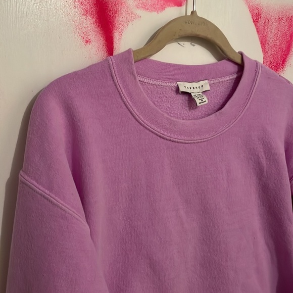Topshop standard crew neck sweatshirt EUC - Picture 4 of 8
